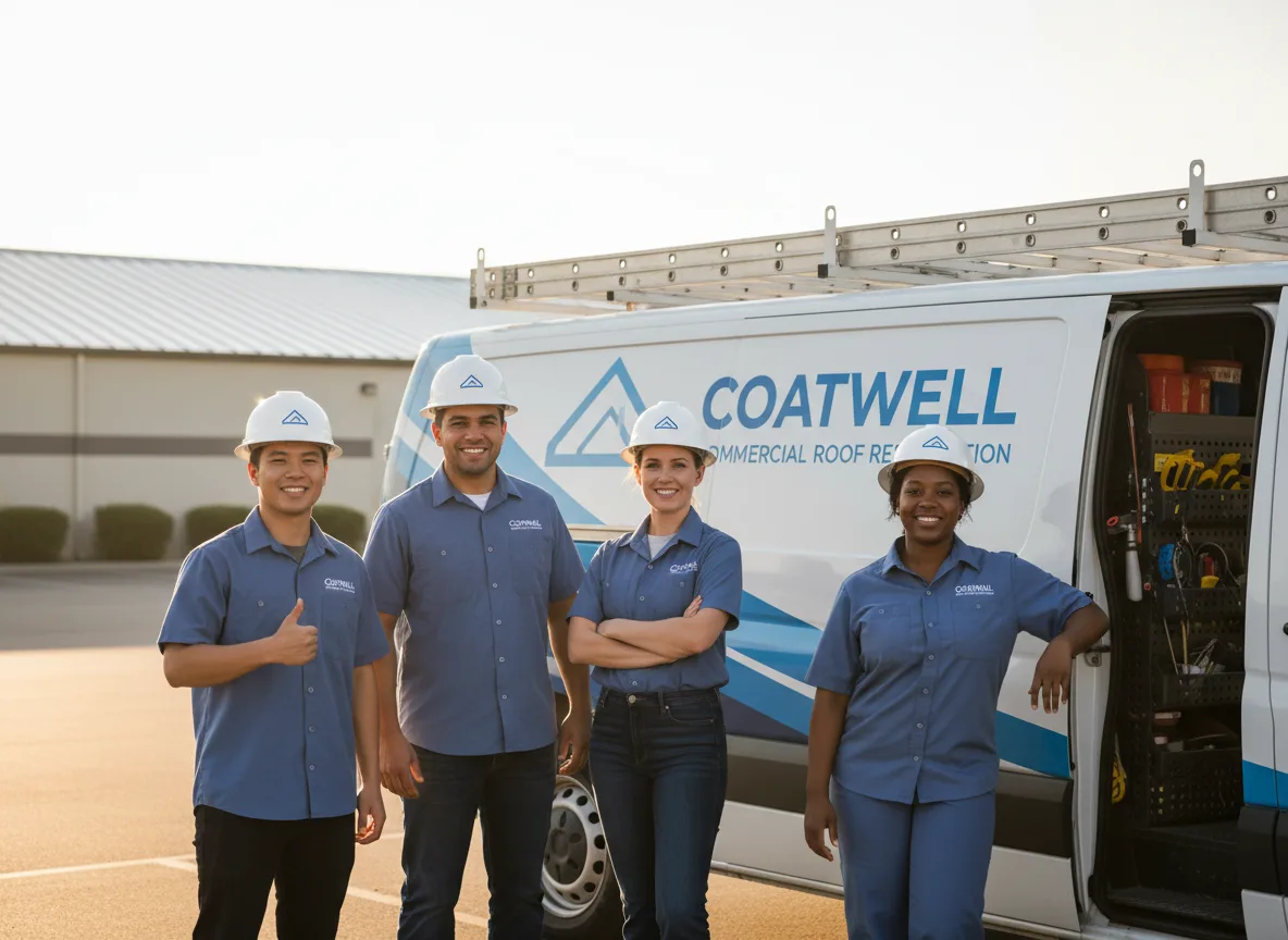 Commercial roof coating company in Gleneden Beach, OR